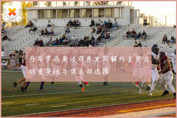 丹布罗西奥谈邓弗里斯解约金背后的重要性与俱乐部选择